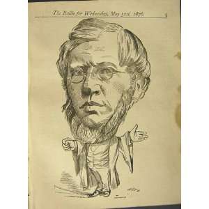  Portrait Rev. Dr. Adam Bailie 1876 Glasgow Conscience 