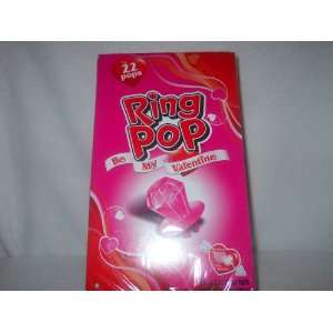 BE MY VALENTINE RING POPS (22 POPS) (AGE 4 AND UP)  