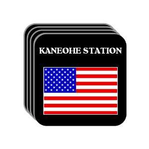 US Flag   Kaneohe Station, Hawaii (HI) Set of 4 Mini 