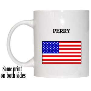  US Flag   Perry, Georgia (GA) Mug 