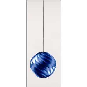  Eurostyle 70015 Trista Blue Medium Hanging Light