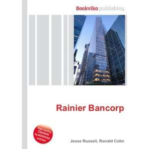  Rainier Bancorp Ronald Cohn Jesse Russell Books