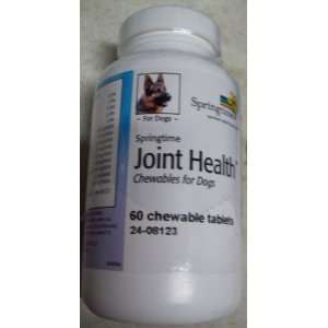  Joint Health Chewables for Dogs 60 Chewable Tablets Pet 