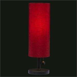  RED TAKAYAMA TABLE LAMP 16 tall