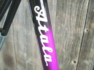 NOS Atala Road Frame and Fork (52 cm)Black/Purple  