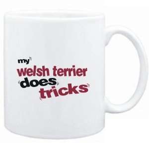    Mug White  MY Welsh Terrier DOES TRICKS  Dogs