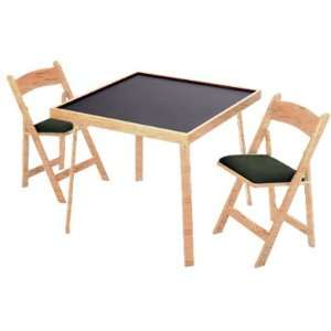 Kestell Natural Oak Domino And Game Table  Sports 
