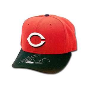  Ken Griffey Jr. Cincinnati Reds Autographed Hat Sports 