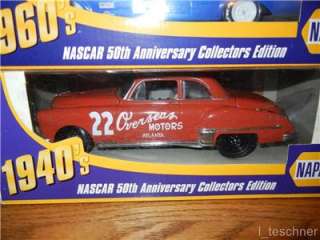 NAPA NASCAR 50th Anniversary Collectors Edition Series ALL 6 ACTION 