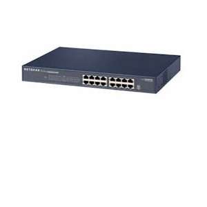  Netgear Switch 16x10/100 Ports Full Duplex Atuo Uplink 