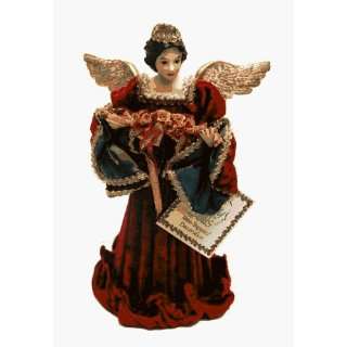  12 Inch Angelica Angel Christmas Tree Topper