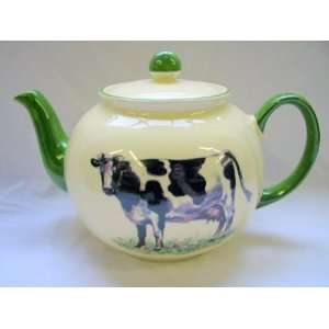   Tea Pot   Cow Motif By The China Street 