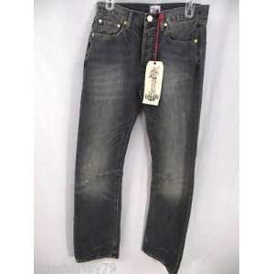    ED HARDY MENS JERRY LOOSE FIT JEANS $189 SZ 30/34 