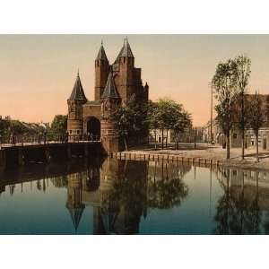  Vintage Travel Poster   Amsterdam Gate Haarlem Holland 24 