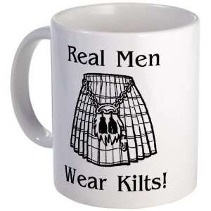 Kilts Scottish Mug by  