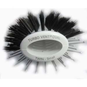    Olivia Garden Turbo Vent Oval TWIN Small 3 in 1 Brush Beauty