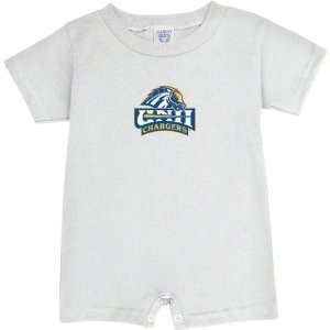    New Haven Chargers White Logo Baby Romper