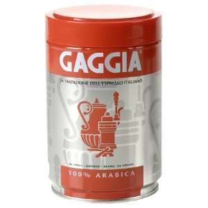  Gaggia GAWBARABICA Arabica Whole Bean Coffee   8.8 oz Can 