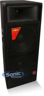 Mr DJ PAS 3000AMP 3000W Professional Dual 15 8 Way Speaker w 