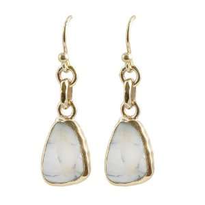  Barse Bronze African Opal Earrings Jewelry