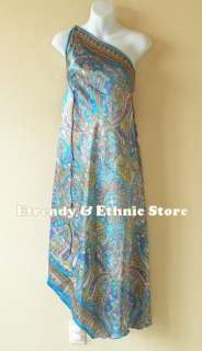     Versatile Silk Multi Wear Scarf Long Maxi Dress, Skirt, Maternity