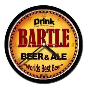  BARTLE beer and ale cerveza wall clock 