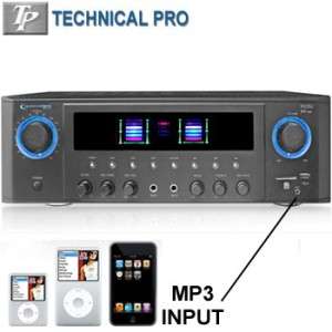 TECHNICAL PRO PROF RCVR WITH USB & SD CARD INPUTS NEW  