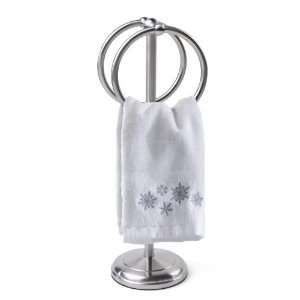   Bathroom Tip Towel Bar Holder Stand by Collections Etc
