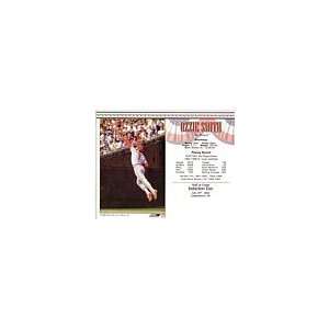 Hall of Fame Induction Photo Card Ozzie Smith Sports 