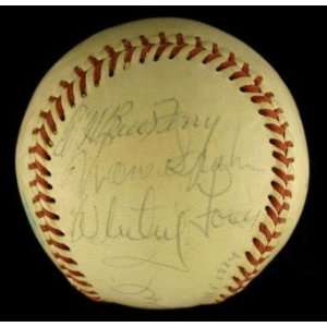 Hall Of Fame Hand Signed Baseball~17 Autos~psa Dna Loa~   Autographed 