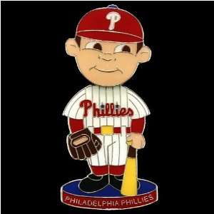   Phillies Bobble Head Baseball Player Pin