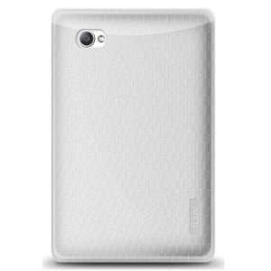   Metallic Case for Samsung Galaxy Tab  White  Players & Accessories