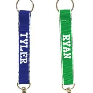  2 Personalized Lanyards In Assorted Boys Colors Office 