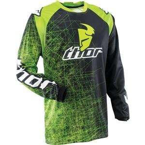   Youth Phase Scribble Jersey   Large/Green Scribble Automotive