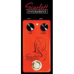  Red Witch Scarlett Overdrive Pedal Musical Instruments