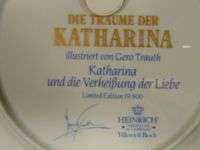e325 PLATE KATHARINAS DREAMS THE PROMISE OF LOVE  