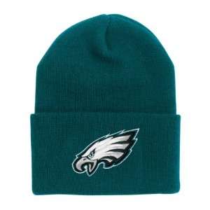 Philadelphia Eagles Knit Hat Green Stadium Cuffed Knit Cap  