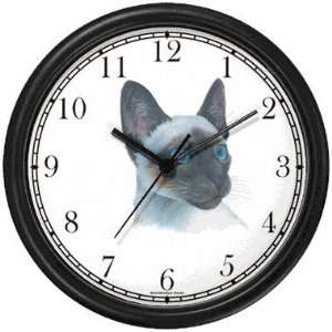  Siamese Cat   JP   Wall Clock by WatchBuddy Timepieces 
