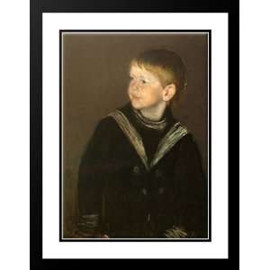  Cassatt, Mary, 19x24 Framed and Double Matted The Sailor 