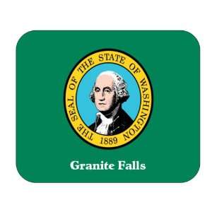  US State Flag   Granite Falls, Washington (WA) Mouse Pad 