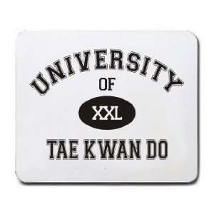  UNIVERSITY OF XXL TAE KWAN DO Mousepad