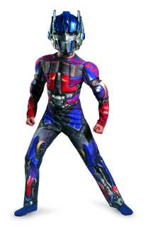 Transformer Optimus Prime Classic Muscle Costume Child 4 6 *New 