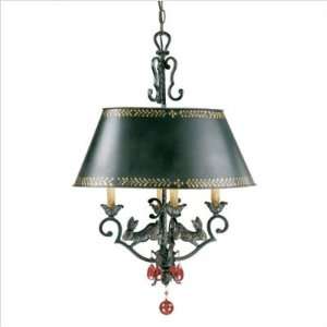 Tracy Porter Collection 7 9206 4 25 Scarlet 4 Light Ceiling Pendant in 