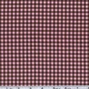  45 Wide Michael Miller Kid Check Orchid Fabric By The 