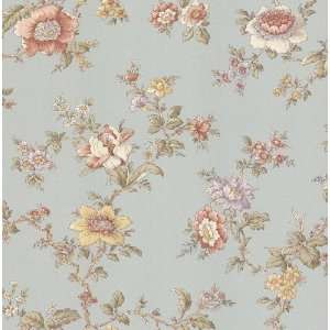  Brewster 282 64015 Madison Florals Jacobean Wallpaper, 20 