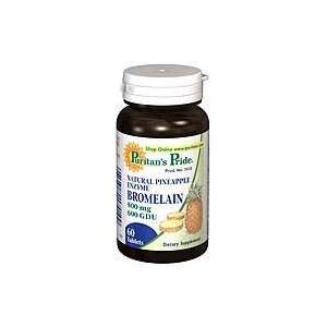  BROMELAIN 500mg 60 caps Natural Pineapple Digestive Enzyme 