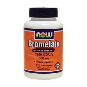  Now Foods Bromelain   500 mg, 120 Vcaps Health & Personal 