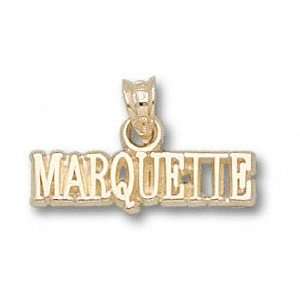  Marquette Golden Eagles Solid 10K Gold MARQUETTE 1/8 