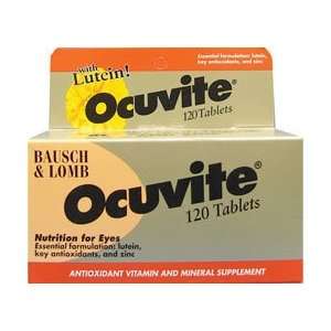  Bausch and Lomb Ocuvite Nutrition for Eyes Tabs    120 ct 