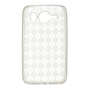  Crystal Clear Checker Skin Phone Protector Cover Case for 